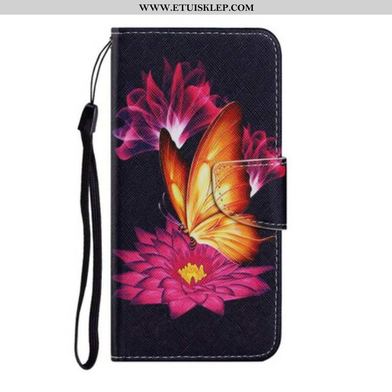 Etui Folio do Samsung Galaxy S21 FE Motyl I Lotos